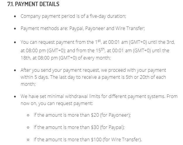 EssayShark payment details