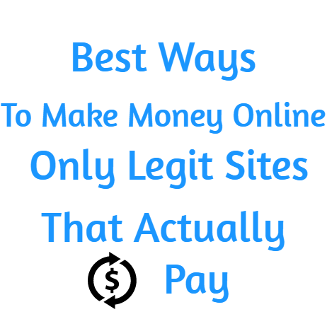 Legit sites to Earn Money Online From Home