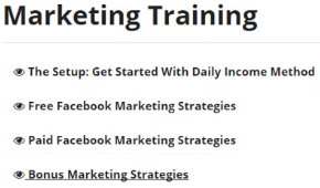 Marketing training