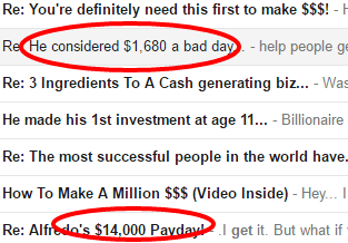 CashMachines spam