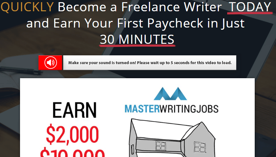 Master Writing Jobs website