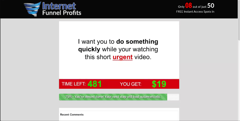 Internet Funnel Profits scam