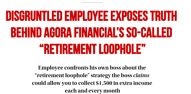 Ultimate Retirement loophole