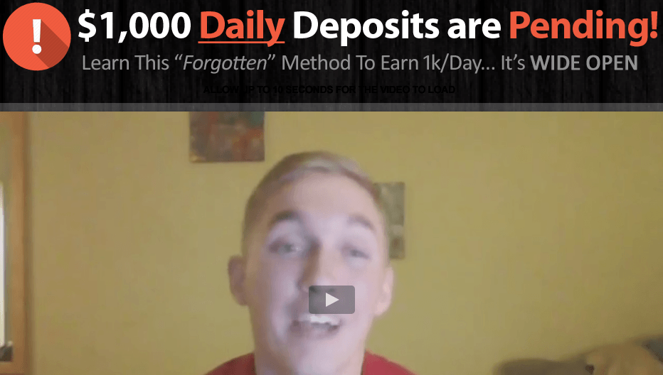 $1,000 daily deposits are pending