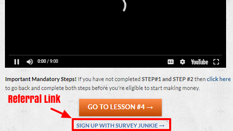 American Online Jobs wants you to join many surveys like Survey Junkie