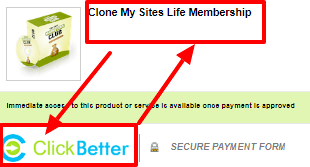 clone my sites fraud - Clickbetter