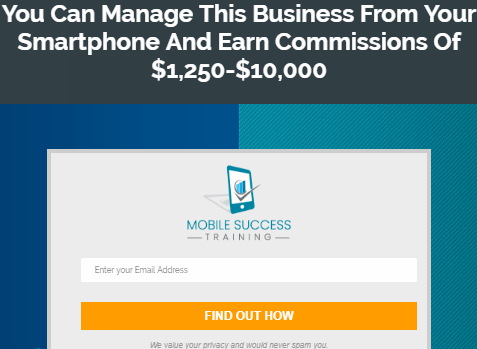 mobile success training scam