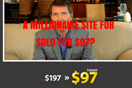 automated income sites is selling you a milliionaire site for only $97 which does not make sense