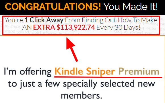 kindle sniper premium