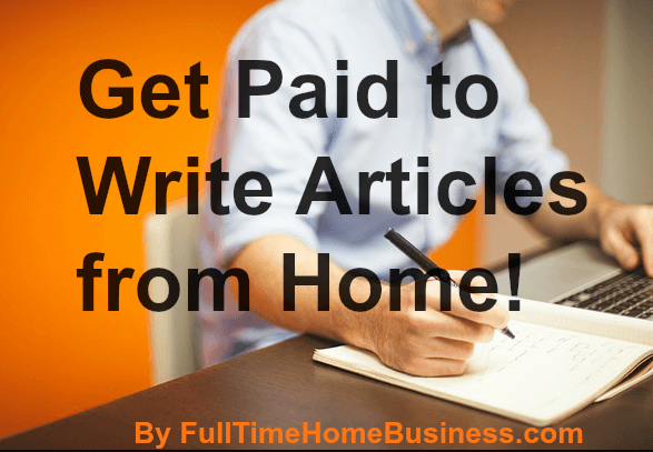 get paid to write health articles