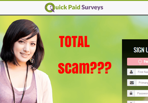 is quick paid surveys a scam?