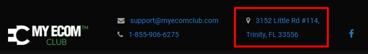 my ecom club address
