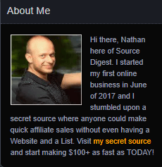 nathan the owner of swift income blueprint 2.0 scam