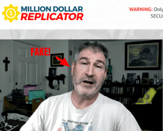million dollar replicator fake actor