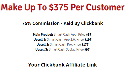 smart cash app earn $375 per customer