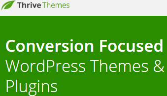 thrive themes Conversion Focused WordPress Themes & Plugins