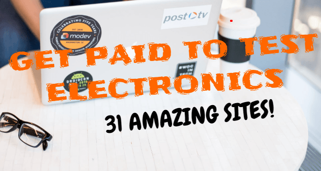 Get paid to test electronics