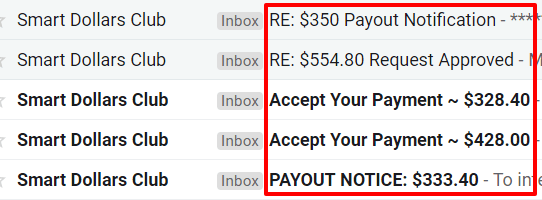 email from smart dollars club