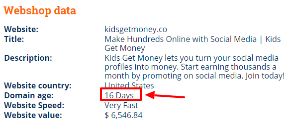 kids get money is 16 days old