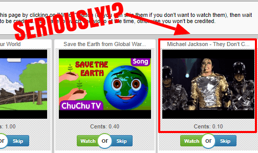 will you get paid to watch videoclix's videos?
