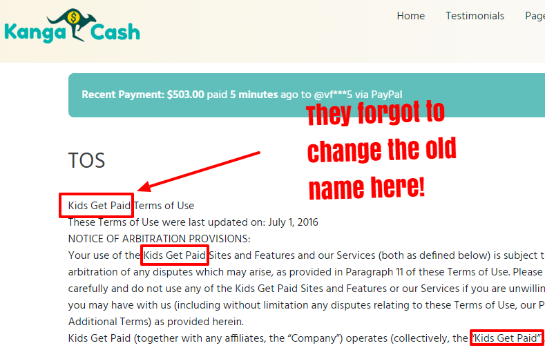 kanga cash is a scam