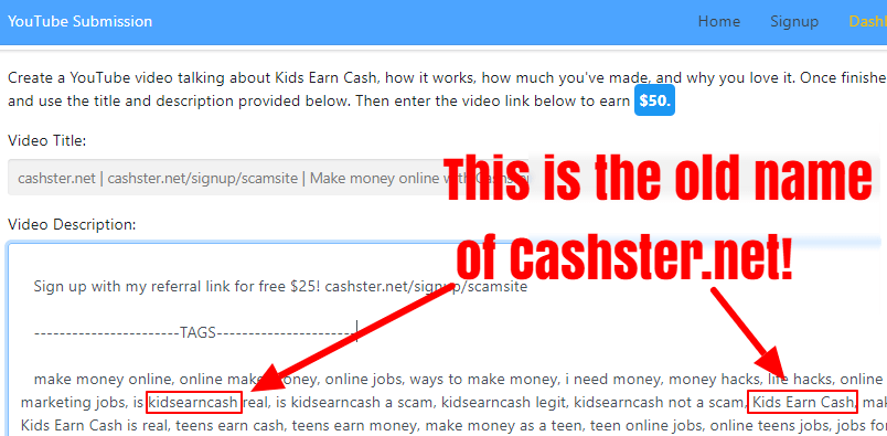 cashster is a rebranded scam