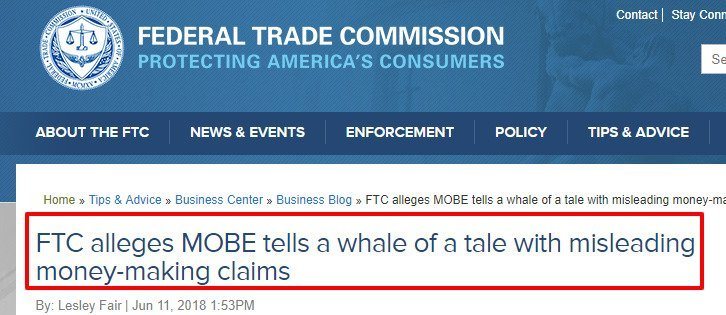 ftc alleges mobe