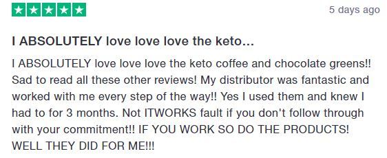 I absolutely love love love the keto