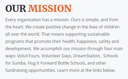 WorldVentures Foundation Mission