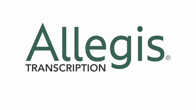 Allegis Transcription logo