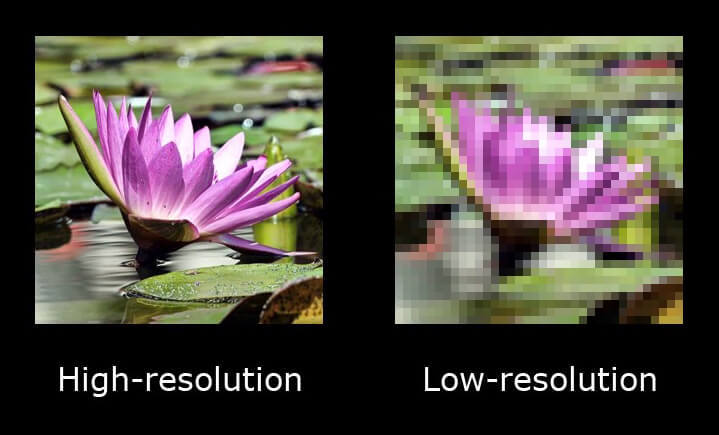 High-Resolution Low-Resolution