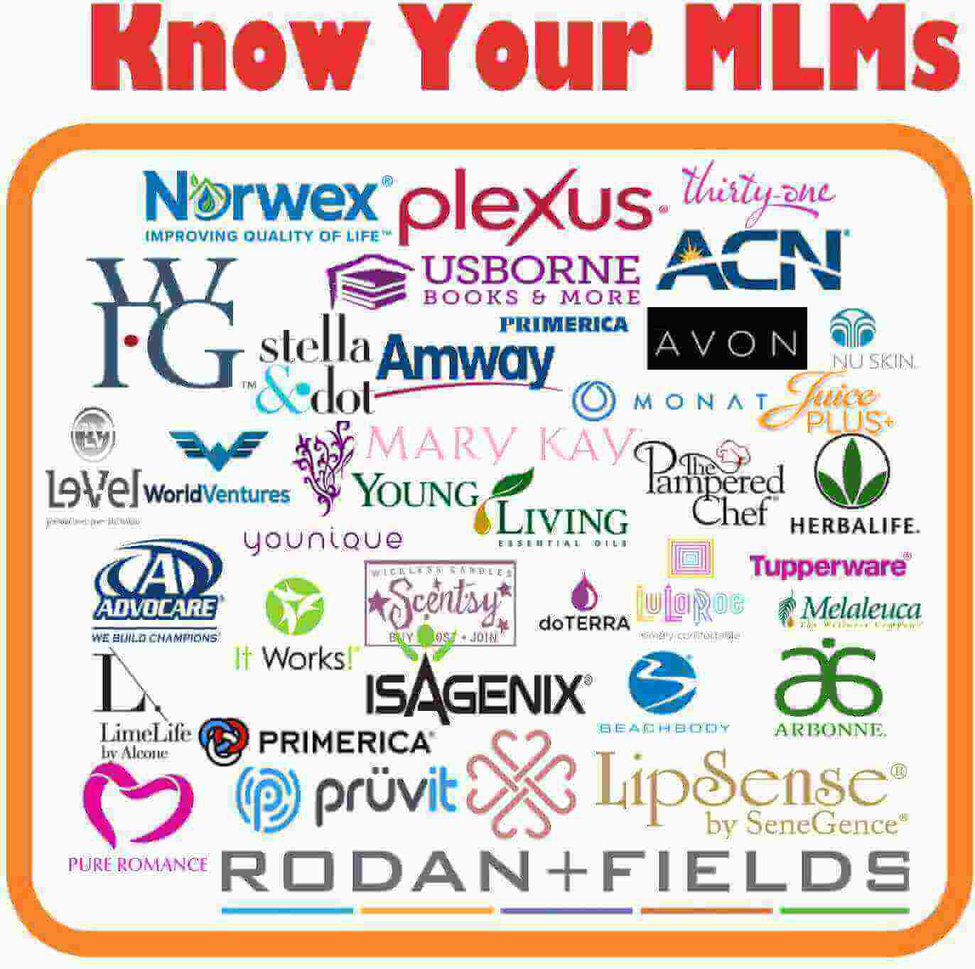 Multi-level marketing companies logos