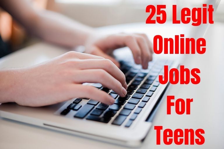 Legit Online Jobs For Teens