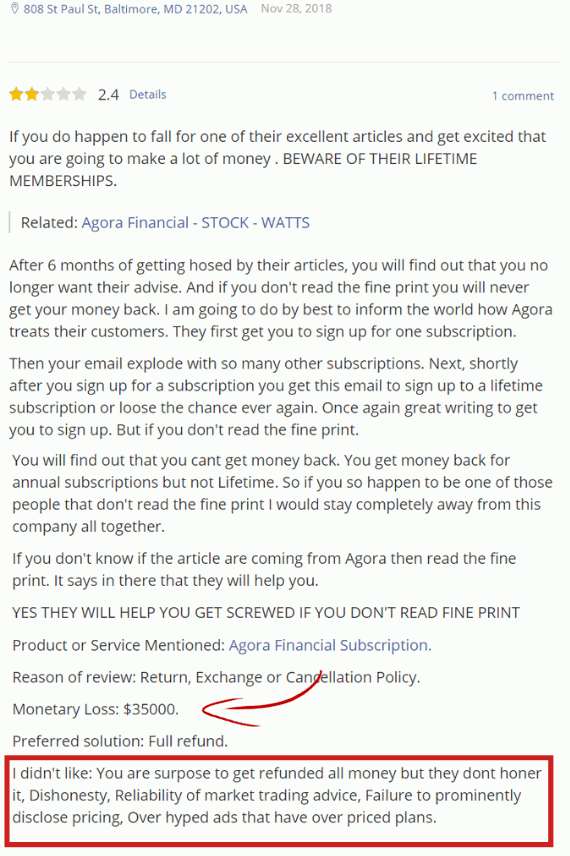 Complaint 3