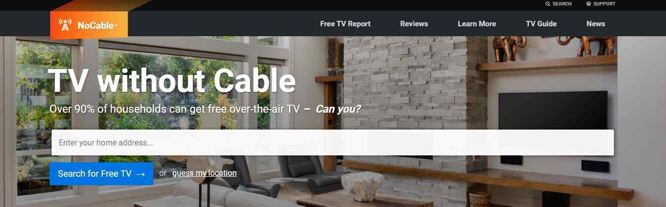 NoCable main page