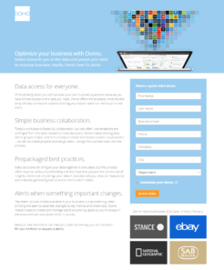 Landing page example 3