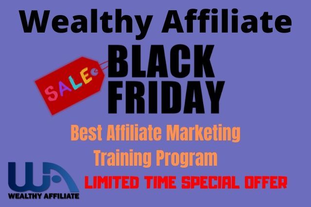 Wealthy Affiliate Black Friday Offer