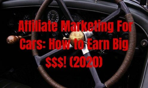 Affiliate Marketing For Cars