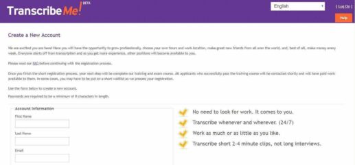 TranscribeMe Review how to join