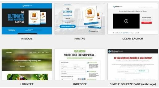 10 Minute Funnels templates