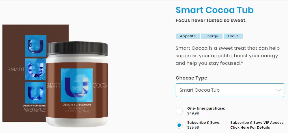 Revital U Review Smart Cocoa