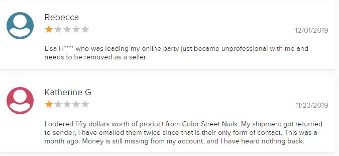 Is Color Street A Scam Negative review 2