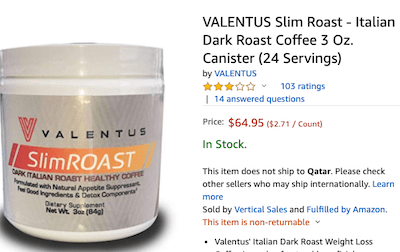 Is Valentus A Pyramid Scheme Coffee Product