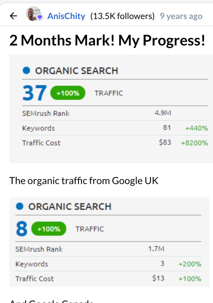 my second month with wealthy affiliate