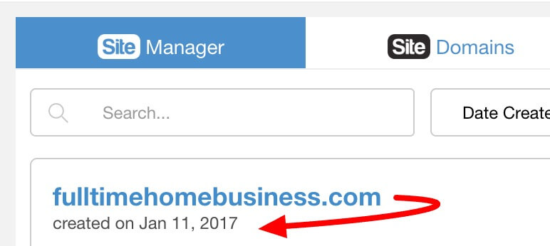 my first was with wealthy affiliate was created in 2017