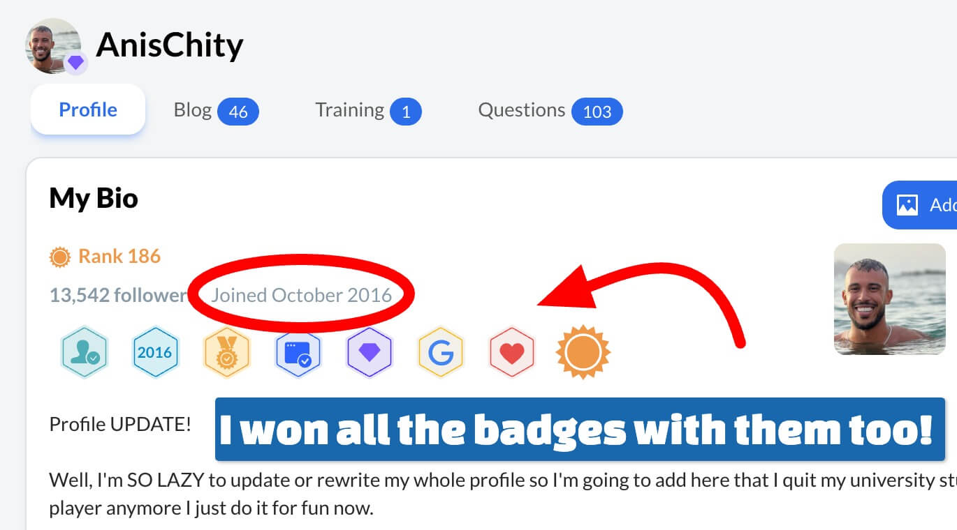 i have been a member with wealthy affiliate since 2016